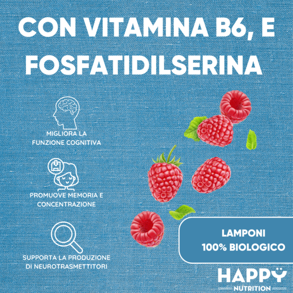 Caramelle Gommose per Memoria e Concentrazione - 60pz - immagine 4
