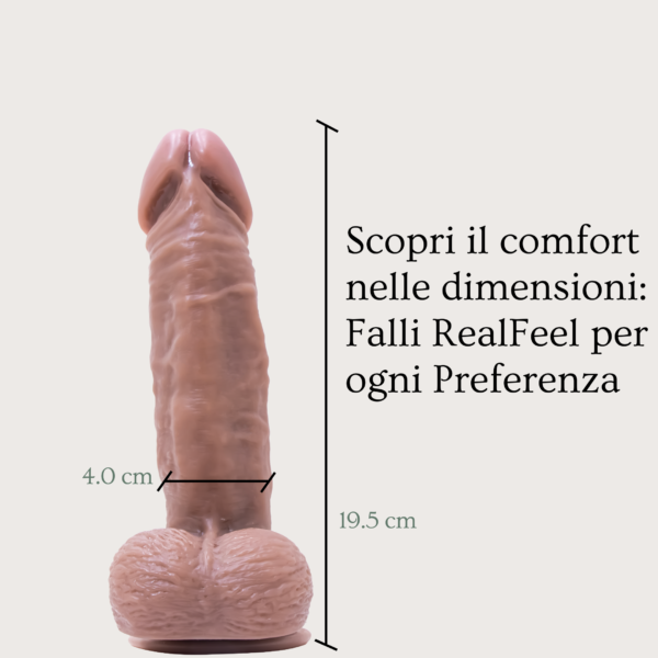 Dildo Realistico per Donna: Super Cock - Intensità e Piacere Autentico - immagine 3