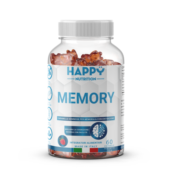 Caramelle Gommose per Memoria e Concentrazione - 60pz