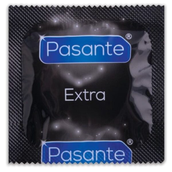 Dettaglio della Superficie Extra Lubrificata dei Preservativi Pasante Extra