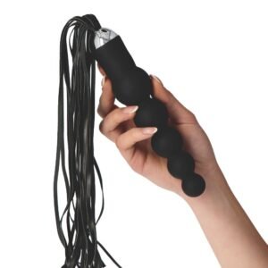 Dildo Anale Globe Anal Whip con Frusta in Similpelle