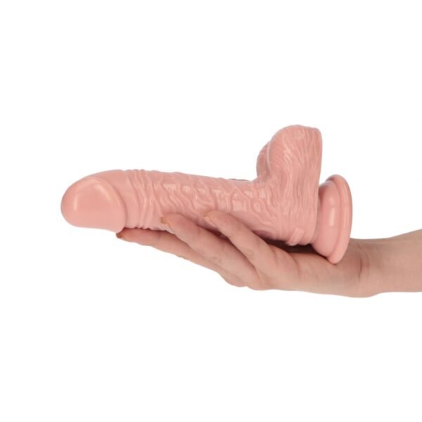 Dettaglio della ventosa alla base del Dildo Realistico Michelangelo, per una stabilità sicura su superfici lisce