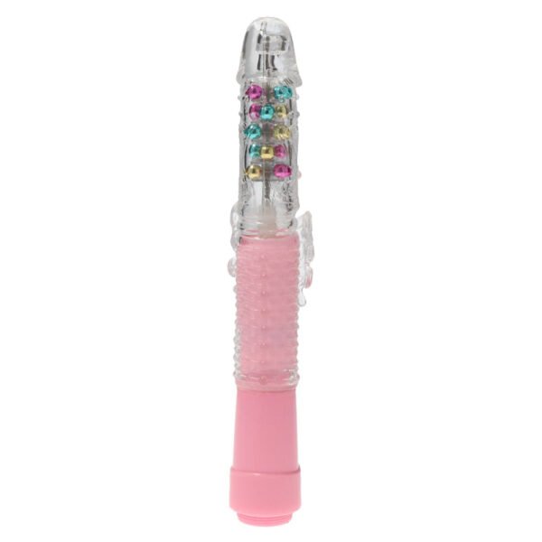 Vibratore Rabbit Pink Lady con Funzione Rotante per un Piacere Completo e Intenso
