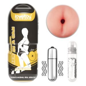 Masturbatore Sexy Anus Vibro riutilizzabile dopo igienizzazione