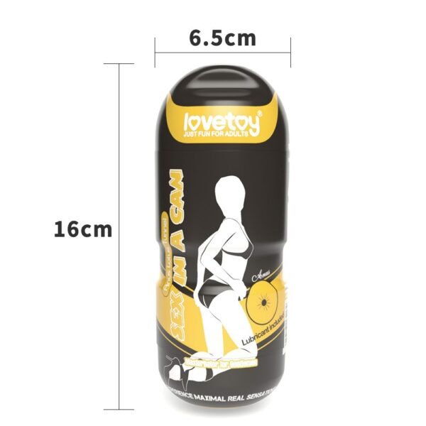 Masturbatore Sexy Anus Vibro con vibrazione e effetto suzione