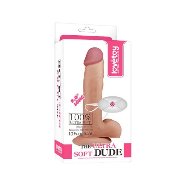 Design dettagliato con glande e venature per una stimolazione naturale e intensa con il Vibratore Ultra Vibe Zayn