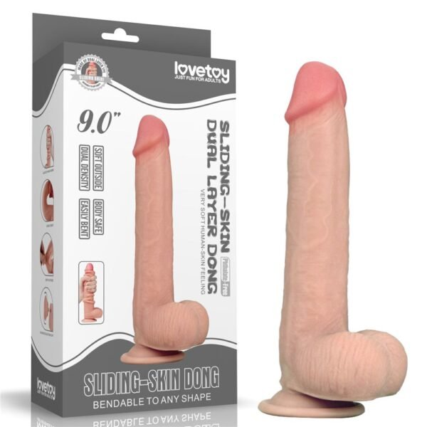 Dildo Realistico Fantasy impermeabile, ideale per l'uso in acqua