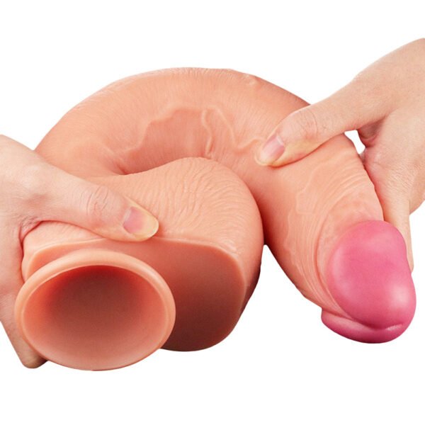 Design Realistico del Dildo XXL Noah - Venature Dettagliate