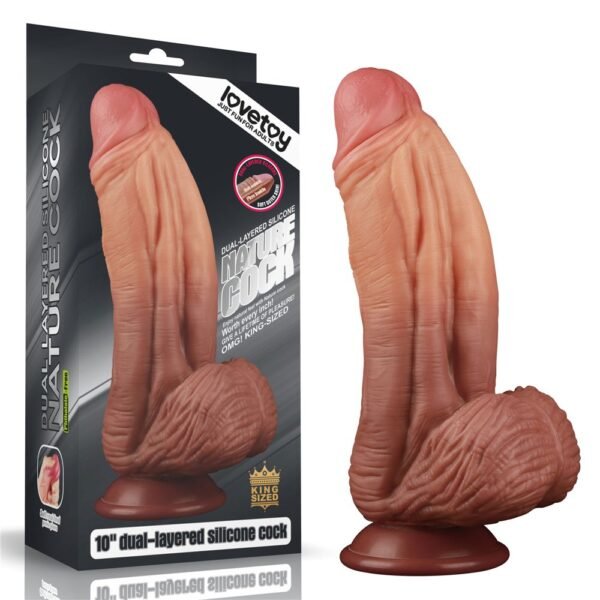 Dildo Monster Bouncer 24,5 cm con base a ventosa potente per un piacere a mani libere