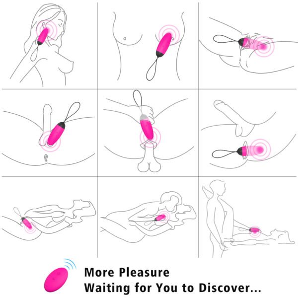 Design Waterproof e Silenzioso dell'Ovetto Vibrante Sensual Games
