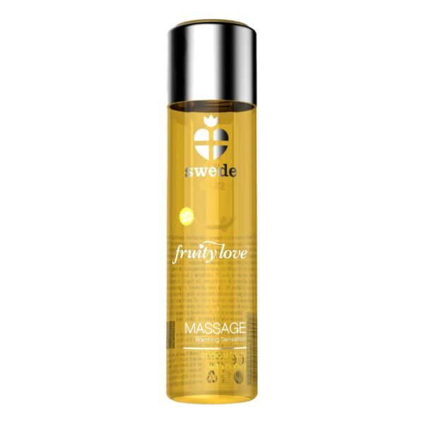 Olio Massaggio Riscaldante Miele e Tropical Fruit - Bottiglia 60 ml